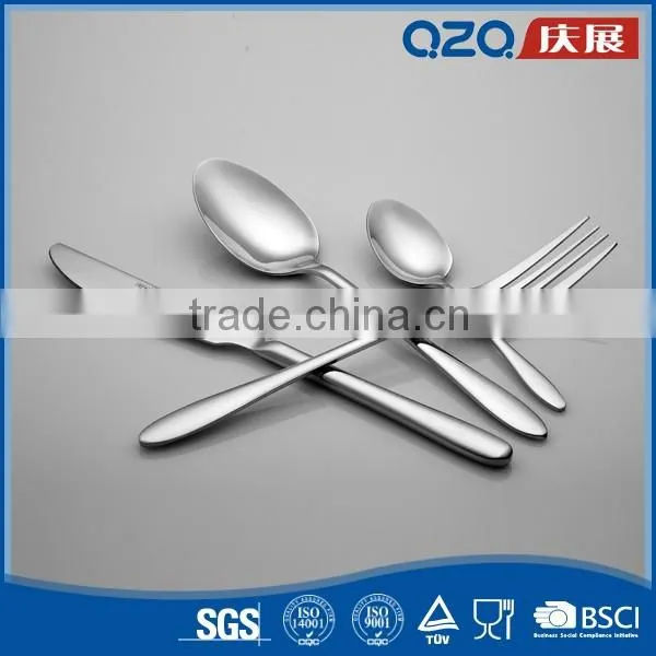 High performance thermal conductivity stainless steel fork knife dinner set cutlery