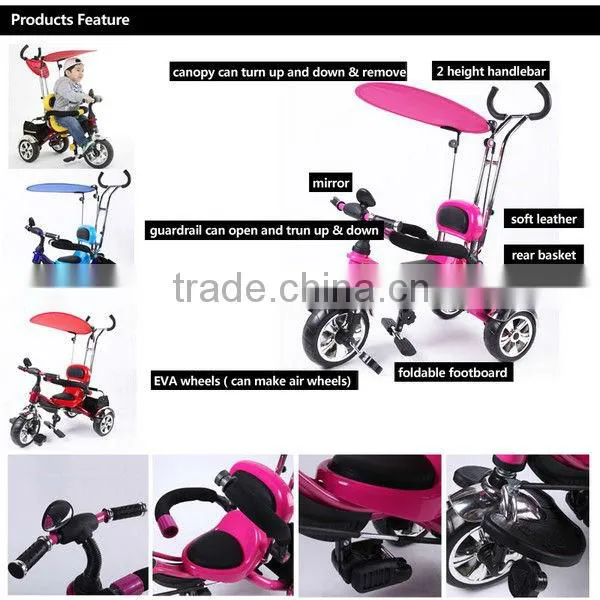 three wheel riding toy baby tricycle (CE/EN71 approved)