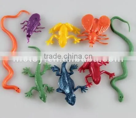 elastic eight animal Mix selling Lizard Frog and snake serpiente pegajosos