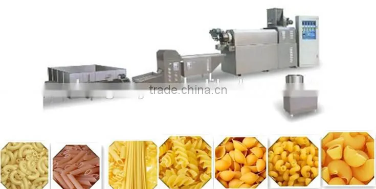 Industrial Pasta Making Machine, Macaroni Maker, Spaghetti Production Line