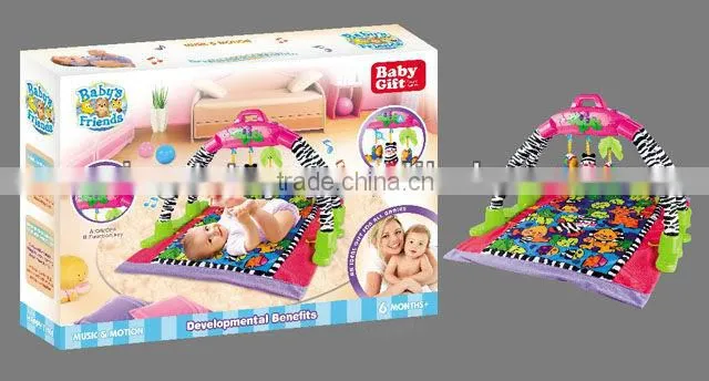 Hot Selling! New Musical Baby Gym Playmat (2-in-1)