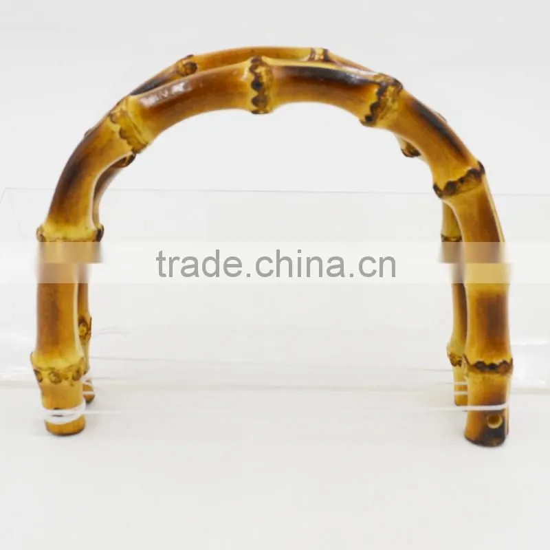 Wooden Handle Resin handle Bag part Wholesale Alibaba China U type experiment Bamboo Handle