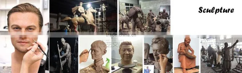 Chinese folk culture art silicone sculpture of clay doll