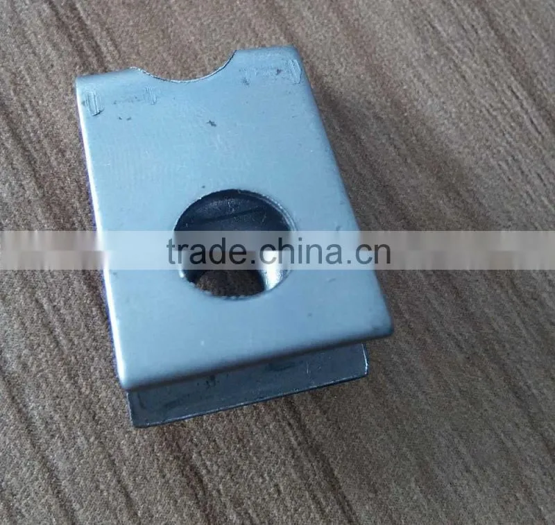 China fastener auto clips card buckle steel metal card buckle