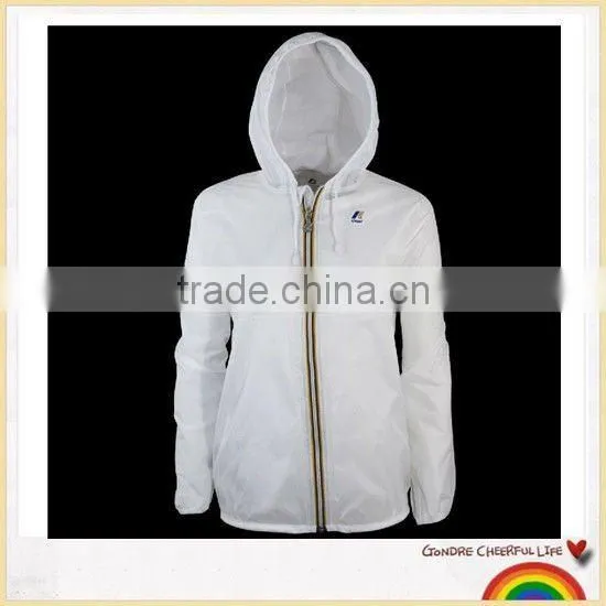 waterproof foldable rain jacket