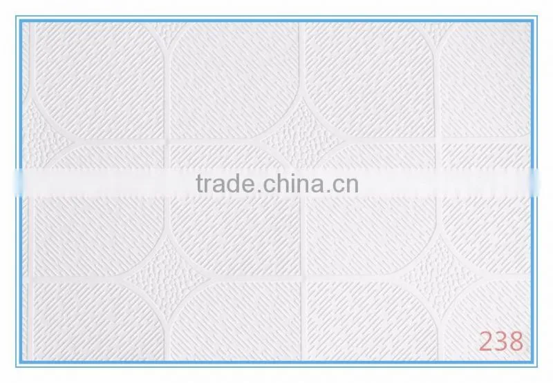 Xinyalai fatory offer PVC ceiling film for gypsum board PVC ceiling tile 2016 new PVC material