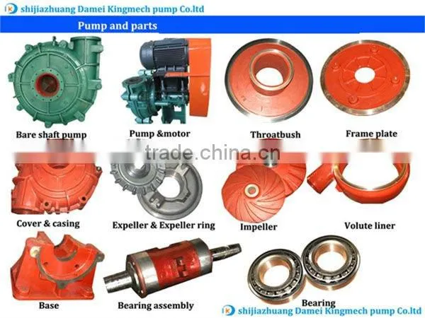 DK International standard Centrifugal Slurry Pump
