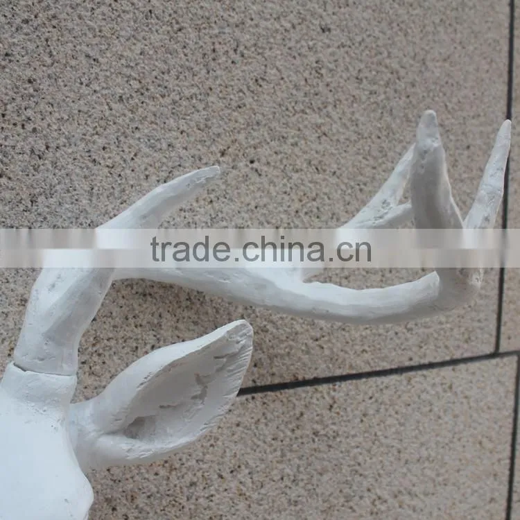 Resin craft good quality home decoration deer head