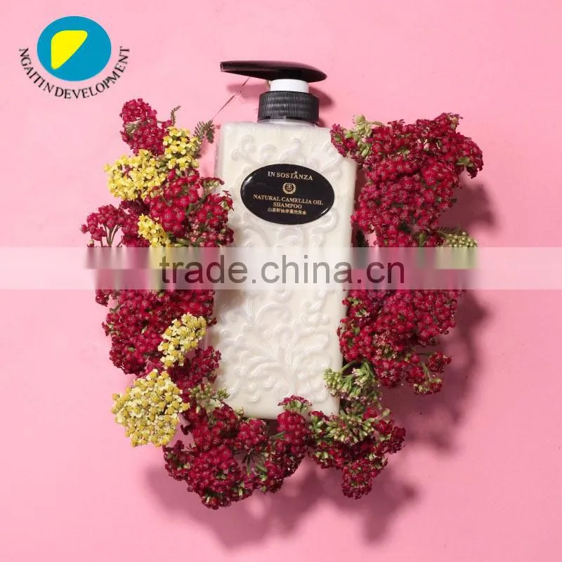 High Quality Wild Camellia Oil Nutrition Shampoo With Nice Bottle