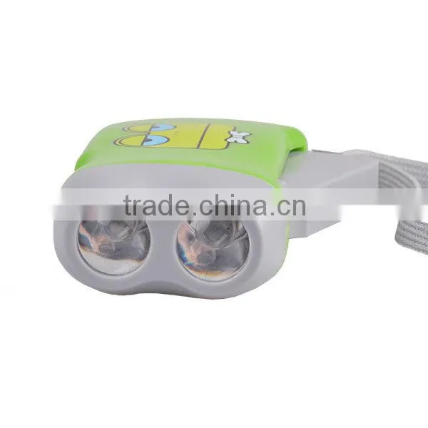 Cheap Hand Rechargeable 2 LED OEM Flashlight