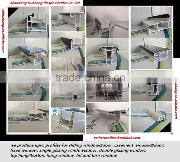 pvc profile/upvc profile/plastic extrusion
