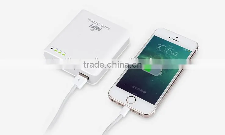 2015 New 150Mbps Portable 3G WIFI Router with SIM Card Slot 5200mA Power Bank