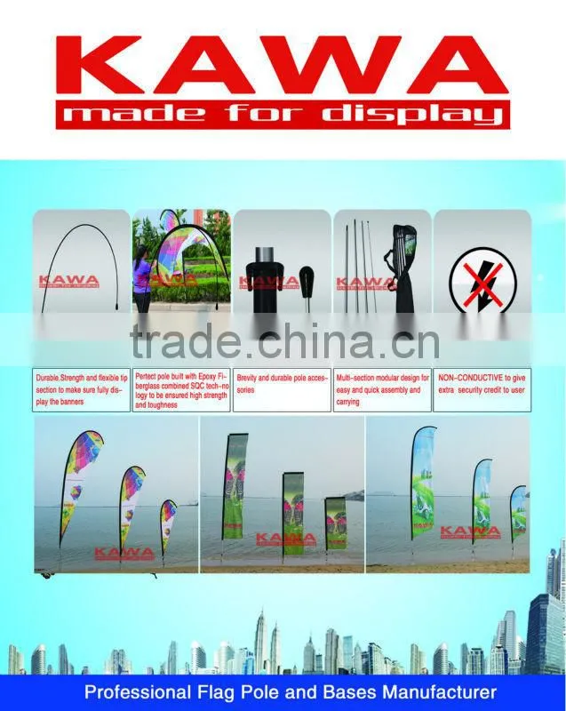 Water bag Square for outdoor advertising flag base Samples