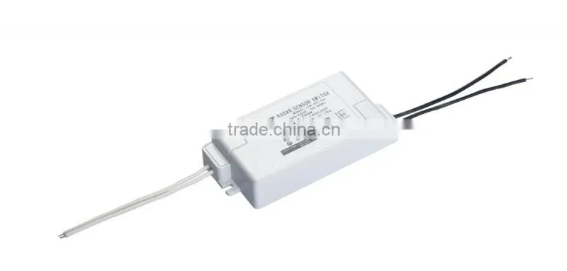 5.8Ghz Microwave motion sensor switch auto sensor on/off non touch wall swtich 200W