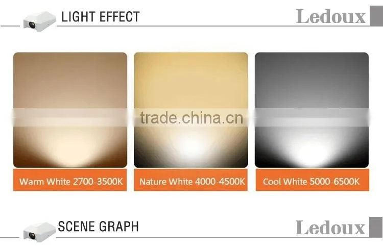 ip65 ip20 white black plaster wall sconce