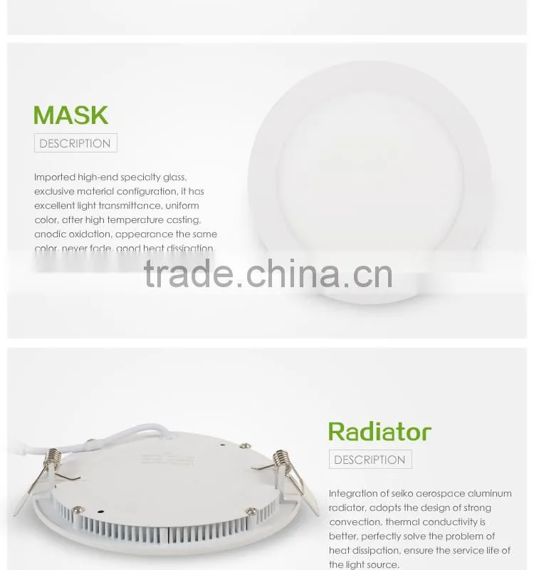 18W LED light panel with CE and RoHS certification