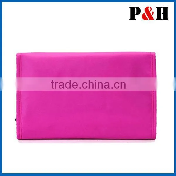 Women Organizer Cosmetic Case Toiletry hair brush bag in bag