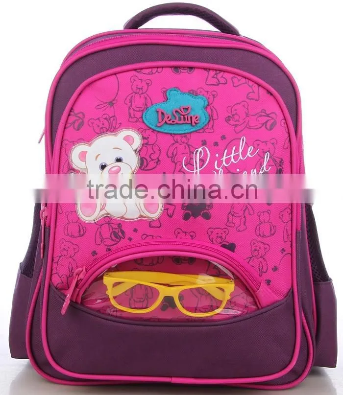 Kids cheap school bags for girls cartoon school backpack