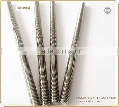 Galvanized zinc, hot galvanized, black oxide , plain g.i threaded rod