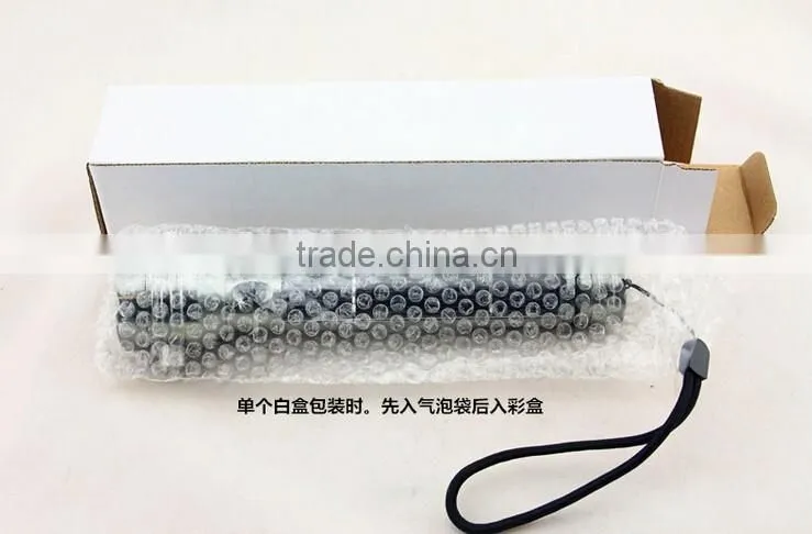 Powered Rechargeable Aluminum Alloy Solar Flashlights For Sale