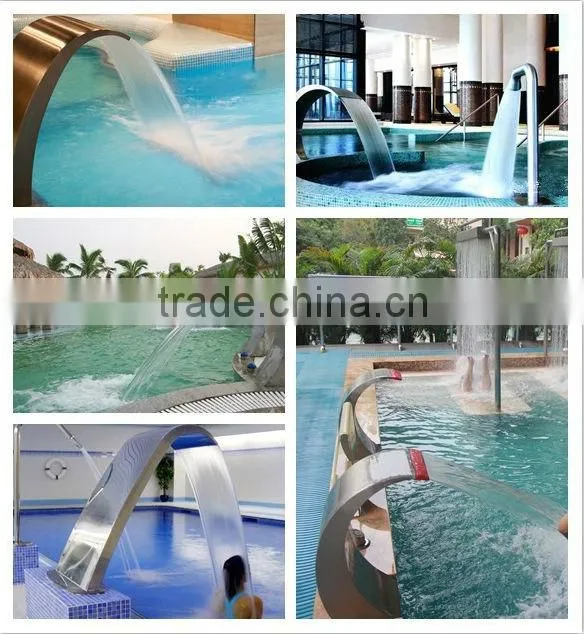 led waterfall light for indoor and outdoor decoration