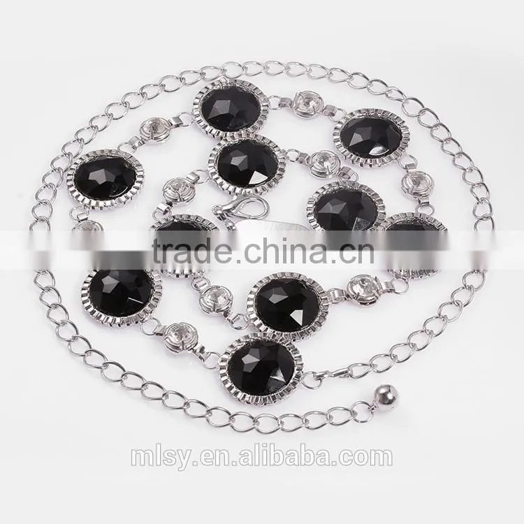 Sexy clothing chain of acrylic waist chain Brightness F1-80105