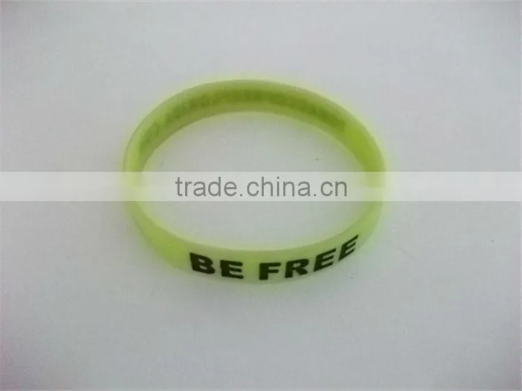 Solid colour Printing for silicone wristbands