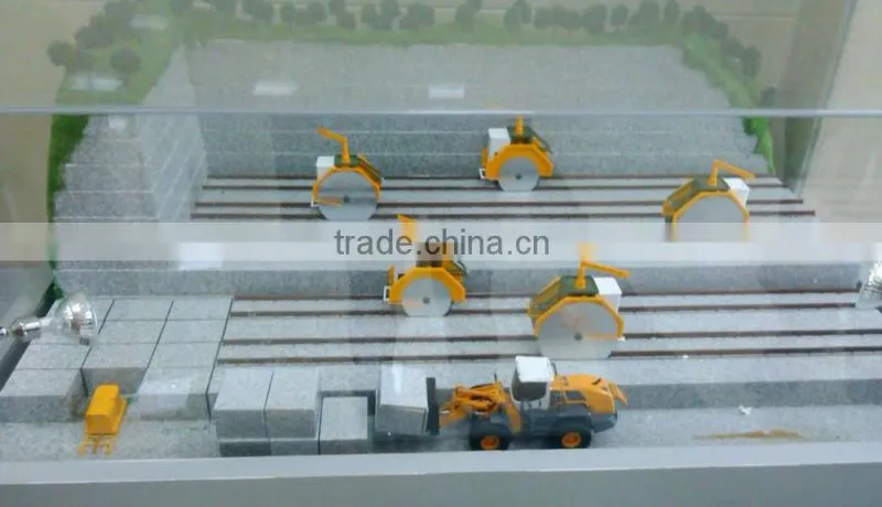 TJSN double blade quarry cutter, granite cutting machine