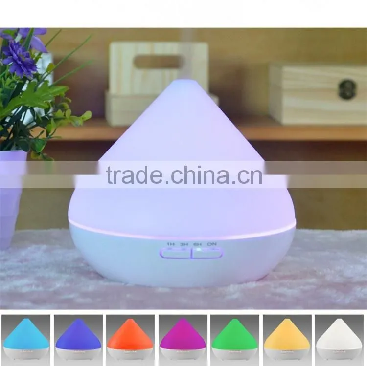 5 In 1Aromatherapy Diffuser With Multi-function Humidifier Air Purifier Ionizer And LED Color Changing Night Light