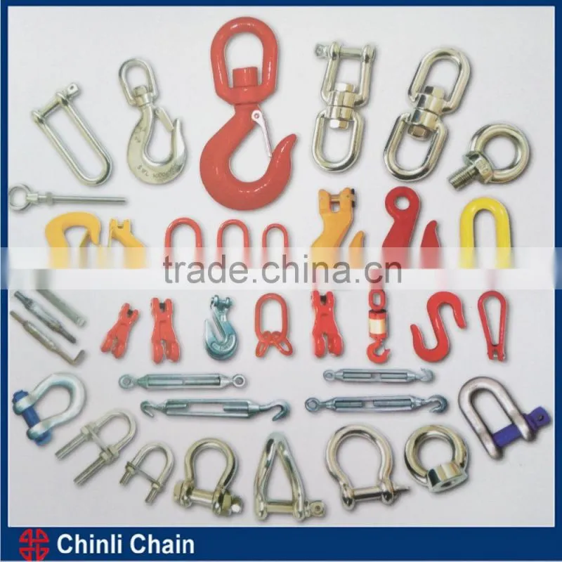 1/2"PEAR LINK WITH 3/8" EYE GRAB HOOK
