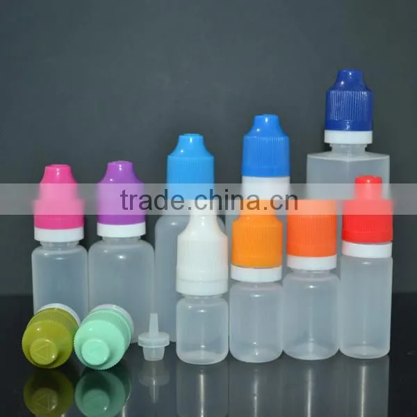 plastic bottles 20 ml/pe bottle tamperproof cap/plastic bottle squeeze