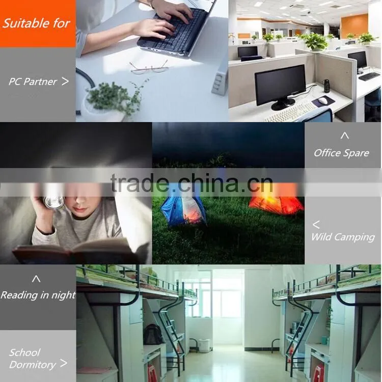 2015 usb port flexible LED table lamp