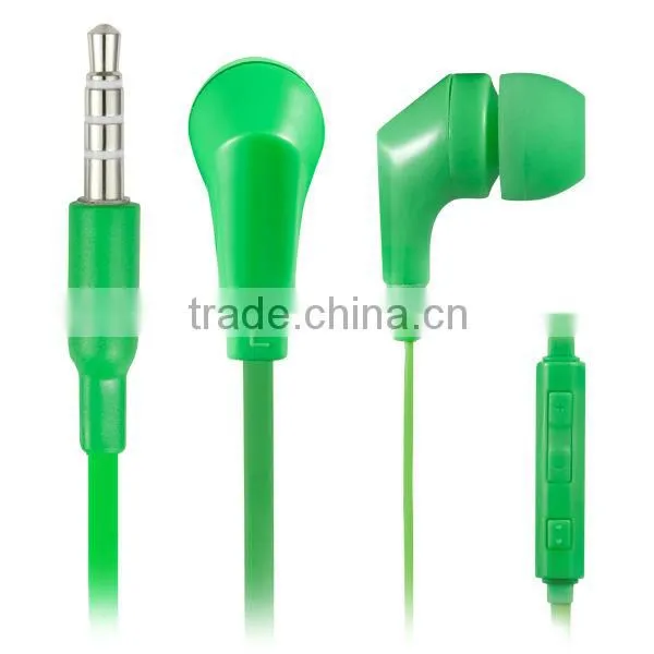 Wallytech WHF-119 Colorful Earphone with Microphone & Volume remote for Samsung Galaxy S4