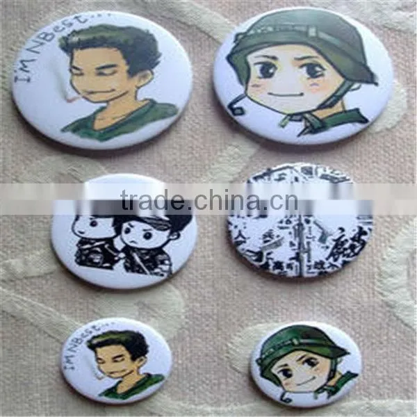 Custom Shiny Pins Badges