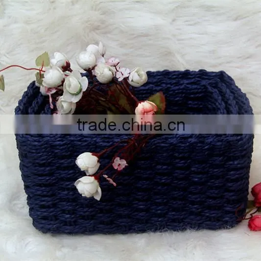 set of 3 cheap wicker baskets, flower baskets