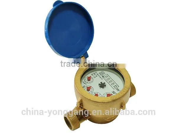 Single jet water meter for OEM with high quality