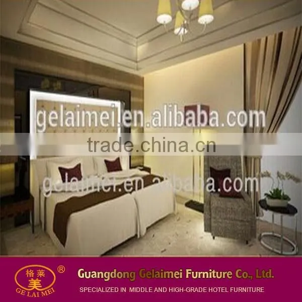 Wholesale 5-star hotel furniture super king size bed
