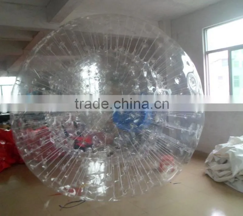 2016 hot PVC inflatable adult zorb ball,inflatable zorb ball