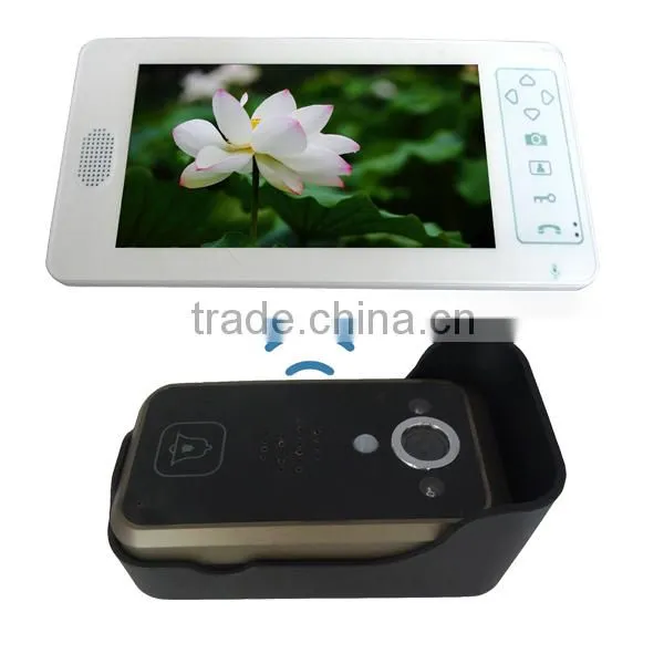600m Long Distance Transmission 7 TFT Color Video Door Phone Kit