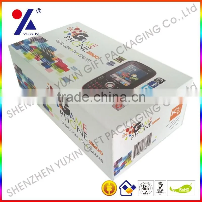 High Quality Hot Sale Paper Boxes/ Cellphone Cardboard Paper Package Gift Box/ Mobile Phone Cardboard Paper Package Gift Box