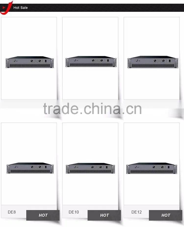 DE12-1200W High Power Professional Amplifier For Stadium