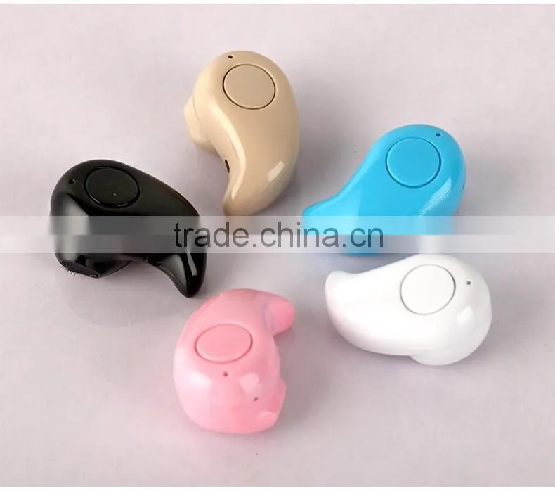 Facotry Wholesale 2016 Most Popular Wireless Bluetooth 4.0 Earbud S530 Mini Invisible Bluetooth Stereo In-Ear