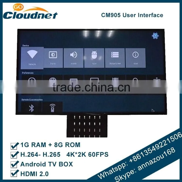 Cloudnetgo xxx video sexy support 4k s905x tv box wholesale uhd 4k 3d 4k satellite receiver
