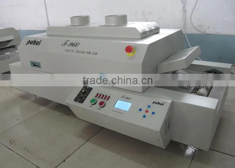 T960 reflow oven, SMD LED soldering machine,desktop reflow oven,infrared soldering station,taian,puhui