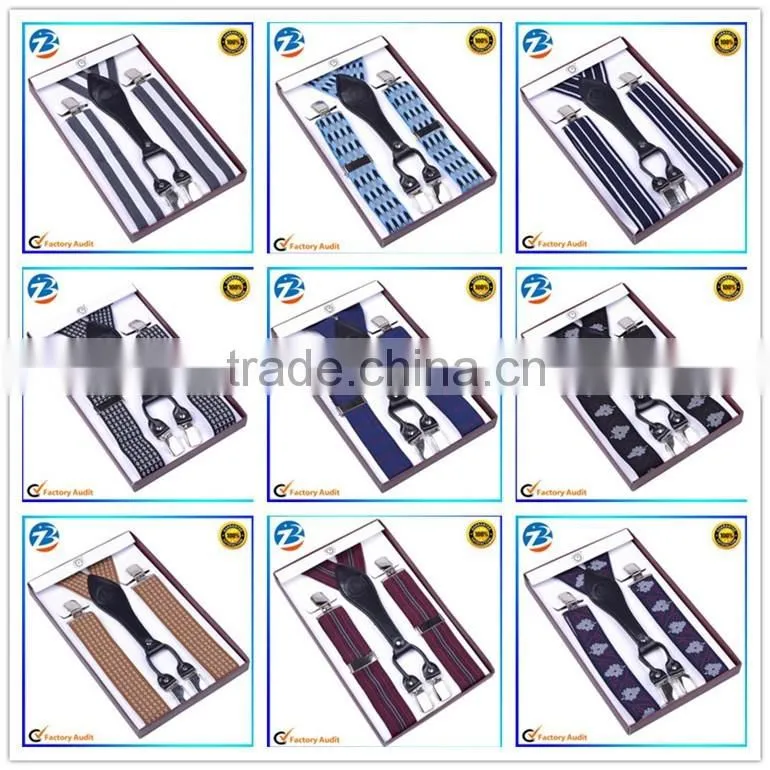 New Designer Fashion Men Suspenders Wholesale