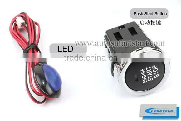 Easy Car Alarm System RFID Keyless Entry System with Smart Keys for Toyota Camry 2012
