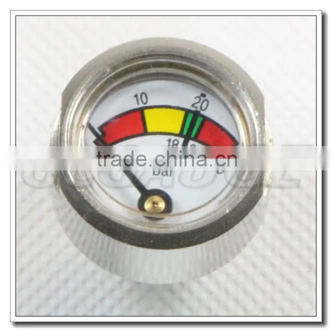 High quality chrome-plated fire extinguisher valve gauges