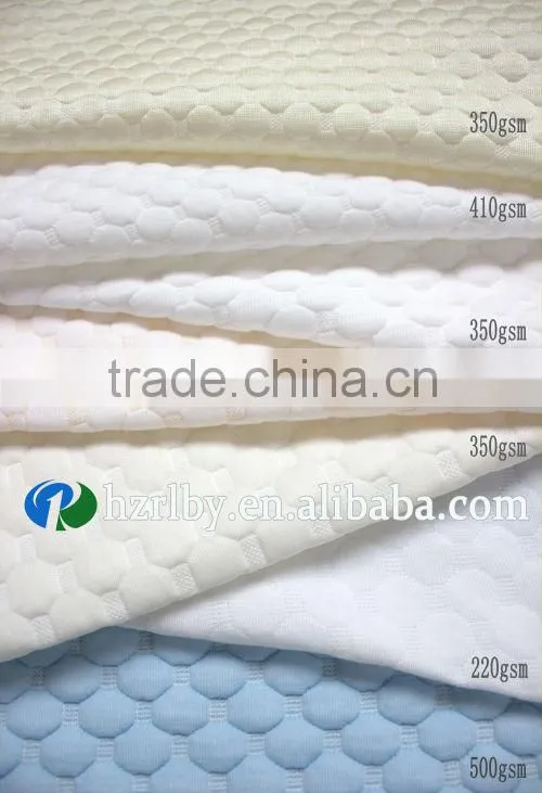2014 Hot sale knittef fabric mattress polyester fabric spandex fabric