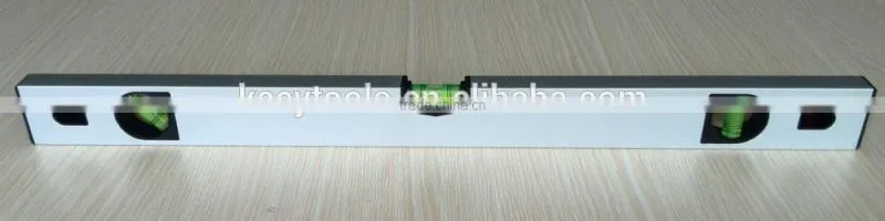 aluminum spirit level with magnetic strip