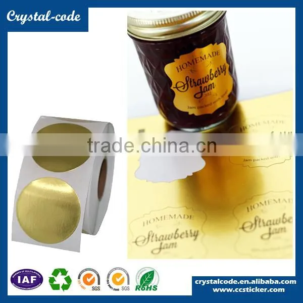 Clean and pure delicate won't glue overflow excellent impermeability aluminum foil sticker